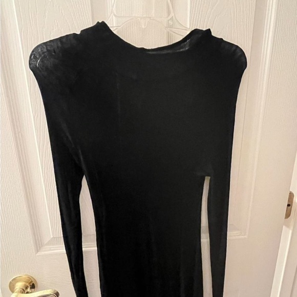 🎉Host Pick🎉 Free People Black Floral 2 Piece Dress - Picture 4 of 7